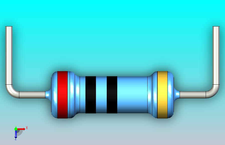通孔电阻器10R