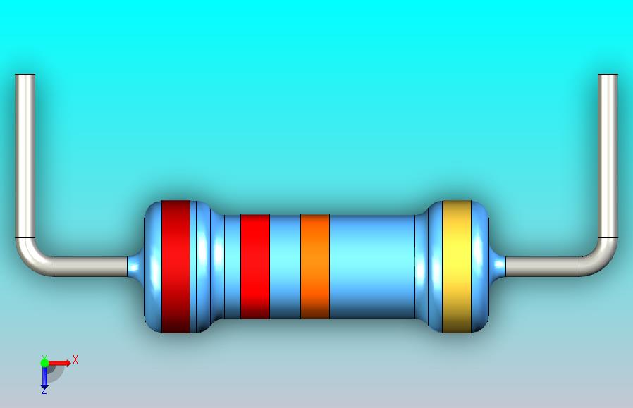 通孔电阻器12K