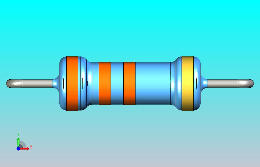 通孔电阻器33K