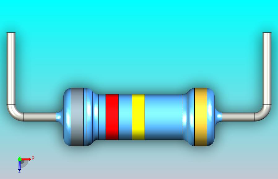 通孔电阻器820K