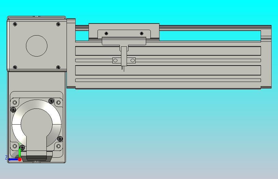 皮带直线轴半封闭可选导轨TPA-HNB-65S-90-L50-LP-Y-P10-N3