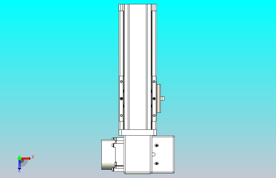 皮带直线轴半封闭可选导轨TPA-HNB-65S-90-L50-RP-Y-P20-N3