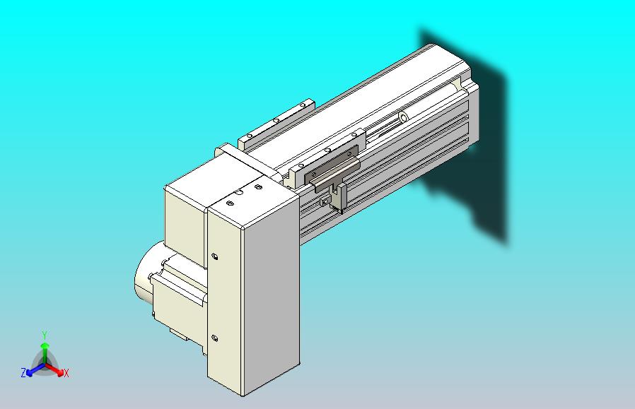 皮带直线轴半封闭可选导轨TPA-HNB-65S-90-L50-RP-Y-P20-N3