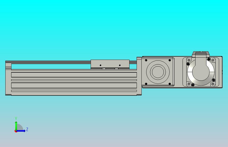 皮带直线轴半封闭可选导轨TPA-HNB-65S-90-L100-MR-Y-P10-N3