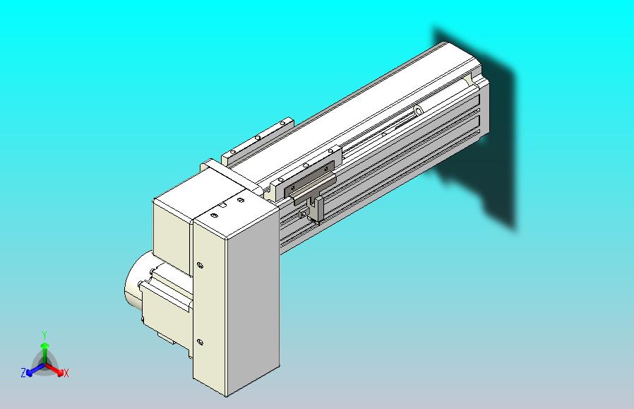 皮带直线轴半封闭可选导轨TPA-HNB-65S-90-L100-RP-Y-P20-N3