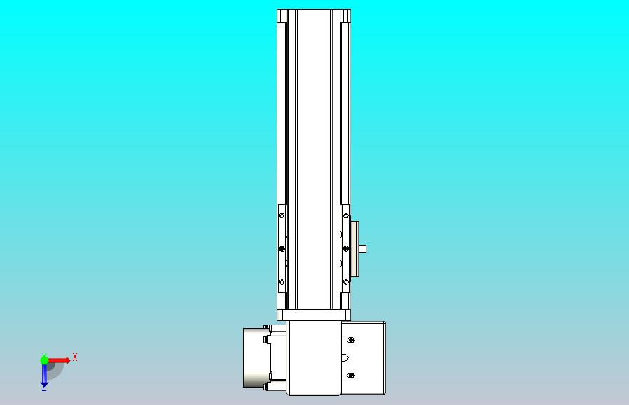 皮带直线轴半封闭可选导轨TPA-HNB-65S-90-L100-RP-Y-P20-N3