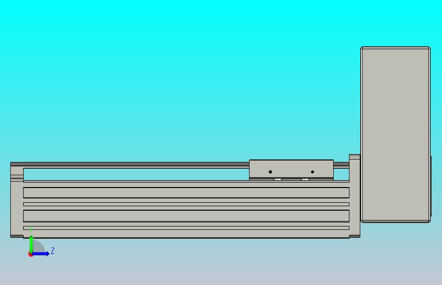 皮带直线轴半封闭可选导轨TPA-HNB-65S-90-L150-LU-C-P10-N3