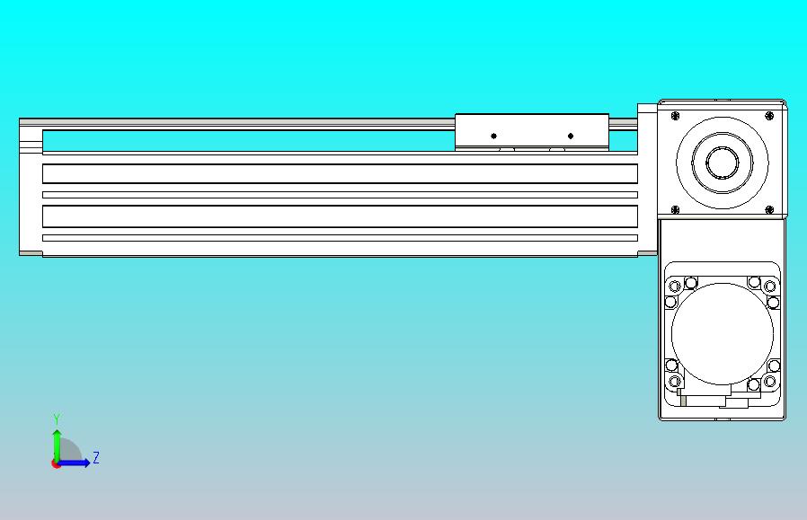 皮带直线轴半封闭可选导轨TPA-HNB-65S-90-L150-RP-C-P20-N3