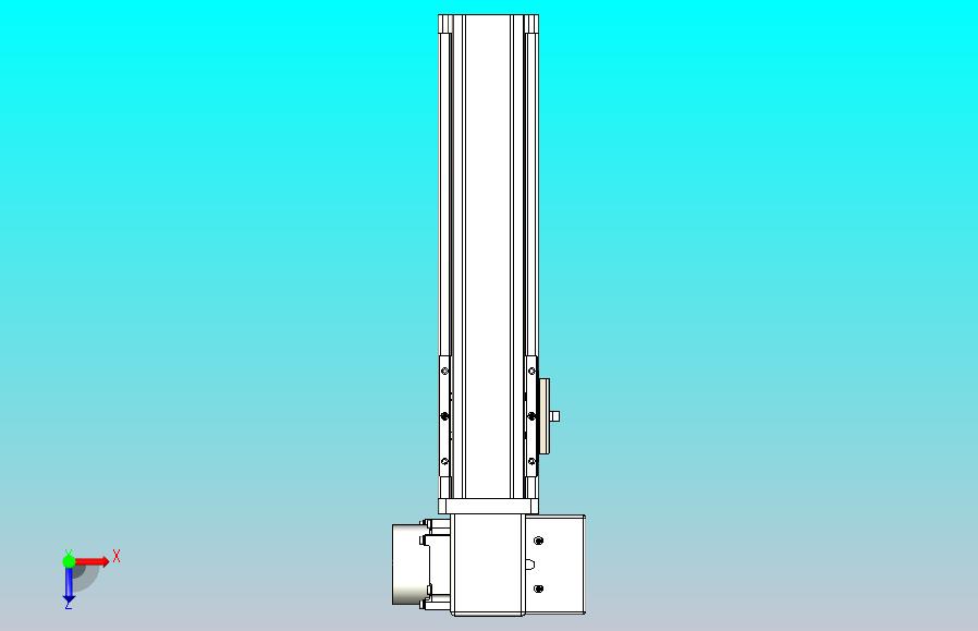 皮带直线轴半封闭可选导轨TPA-HNB-65S-90-L150-RP-Y-P20-N3