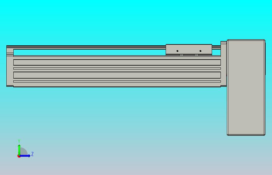 皮带直线轴半封闭可选导轨TPA-HNB-65S-90-L200-LP-Y-P10-N3