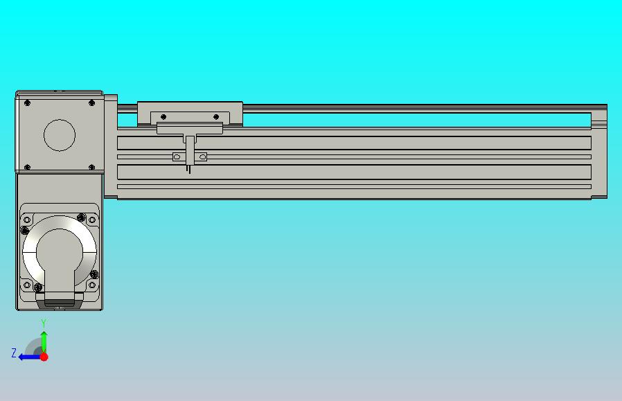 皮带直线轴半封闭可选导轨TPA-HNB-65S-90-L200-LP-Y-P10-N3