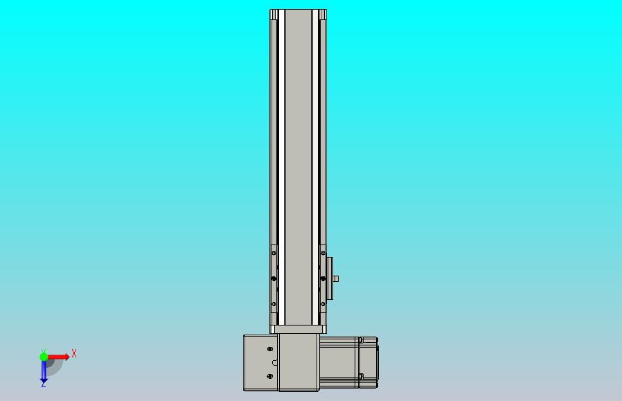 皮带直线轴半封闭可选导轨TPA-HNB-65S-90-L200-LP-Y-P10-N3