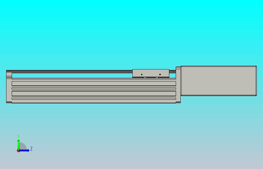 皮带直线轴半封闭可选导轨TPA-HNB-65S-90-L200-ML-Y-P10-N3