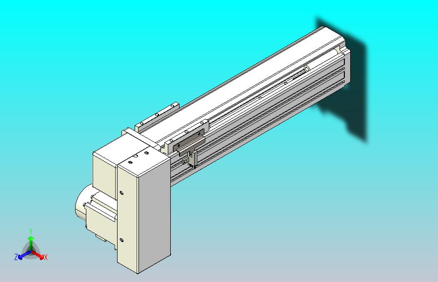 皮带直线轴半封闭可选导轨TPA-HNB-65S-90-L200-RP-C-P20-N3