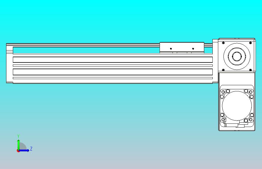 皮带直线轴半封闭可选导轨TPA-HNB-65S-90-L200-RP-C-P20-N3