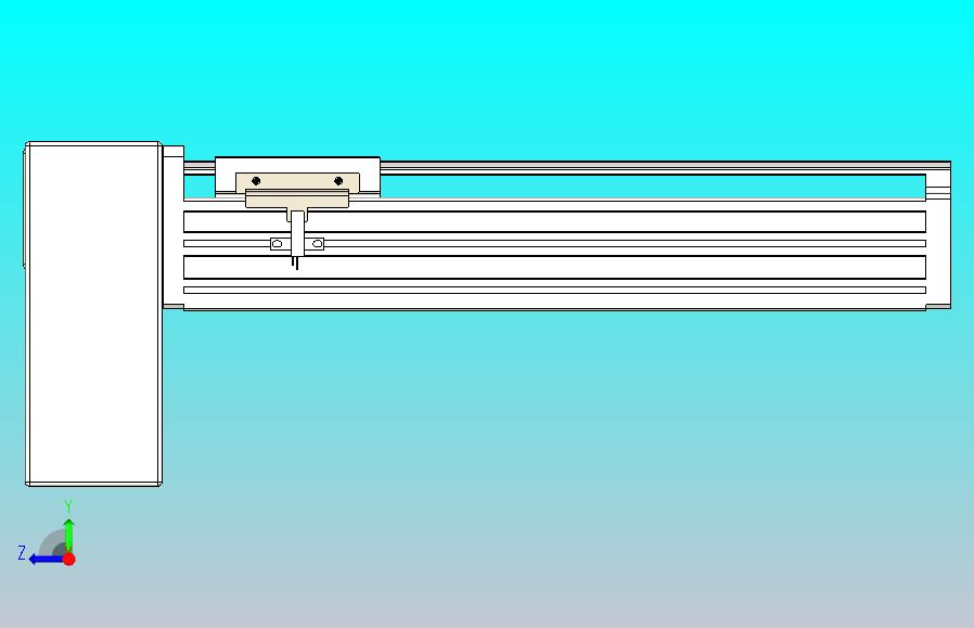 皮带直线轴半封闭可选导轨TPA-HNB-65S-90-L200-RP-C-P20-N3
