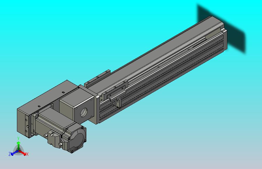 皮带直线轴半封闭可选导轨TPA-HNB-65S-90-L250-ML-C-P10-N3