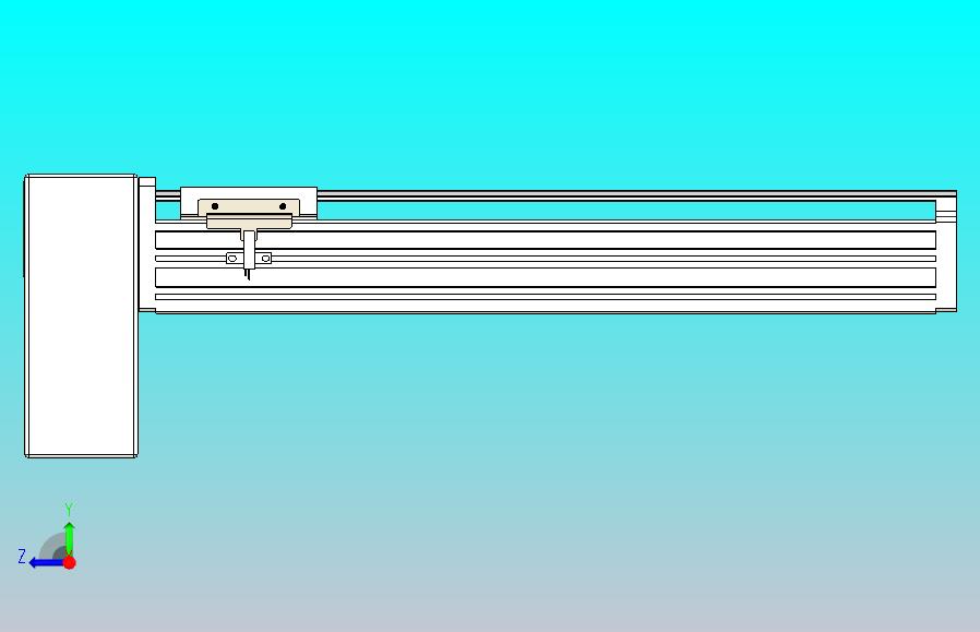皮带直线轴半封闭可选导轨TPA-HNB-65S-90-L300-RP-C-P20-N3