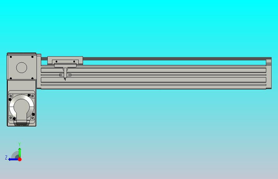 皮带直线轴半封闭可选导轨TPA-HNB-65S-90-L350-LP-C-P10-N3