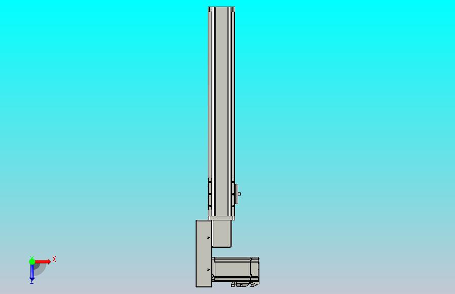 皮带直线轴半封闭可选导轨TPA-HNB-65S-90-L350-ML-Y-P10-N3