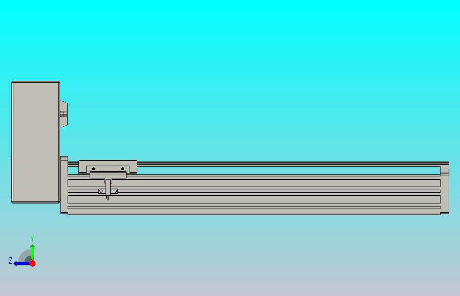皮带直线轴半封闭可选导轨TPA-HNB-65S-90-L350-RU-Y-P10-N3