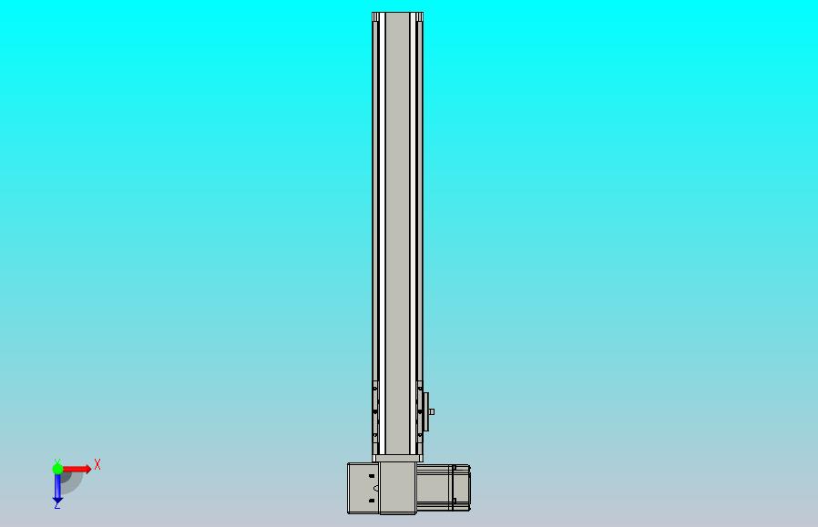 皮带直线轴半封闭可选导轨TPA-HNB-65S-90-L400-LP-Y-P10-N3