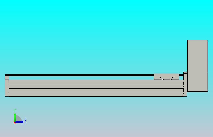 皮带直线轴半封闭可选导轨TPA-HNB-65S-90-L400-LU-C-P10-N3