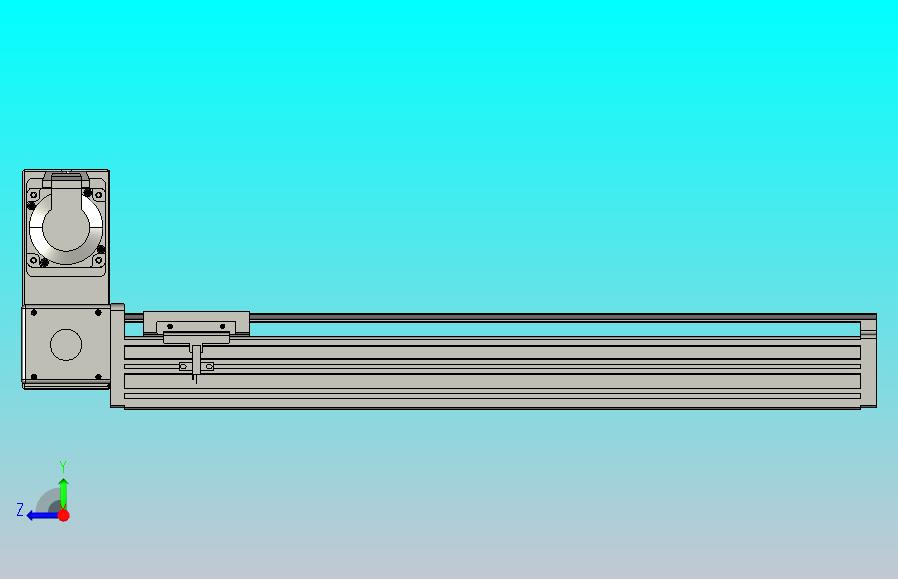 皮带直线轴半封闭可选导轨TPA-HNB-65S-90-L400-LU-C-P10-N3