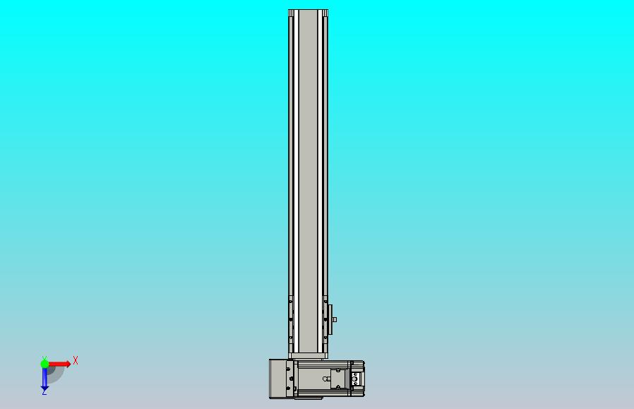 皮带直线轴半封闭可选导轨TPA-HNB-65S-90-L400-LU-Y-P10-N3