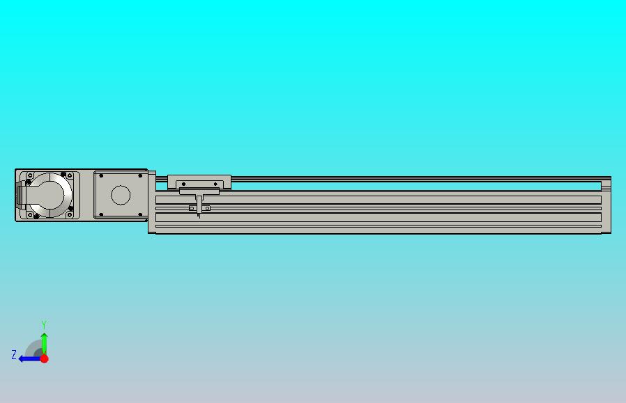 皮带直线轴半封闭可选导轨TPA-HNB-65S-90-L400-ML-Y-P10-N3