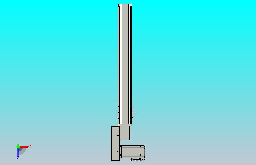 皮带直线轴半封闭可选导轨TPA-HNB-65S-90-L400-ML-Y-P10-N3