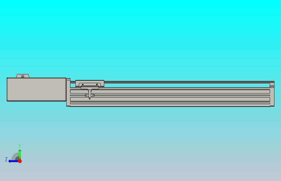 皮带直线轴半封闭可选导轨TPA-HNB-65S-90-L400-MR-Y-P10-N3