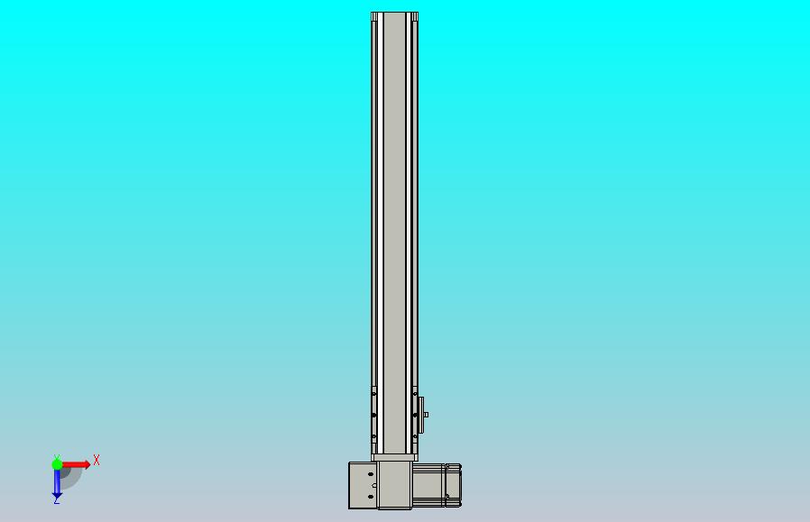 皮带直线轴半封闭可选导轨TPA-HNB-65S-90-L450-LP-Y-P10-N3
