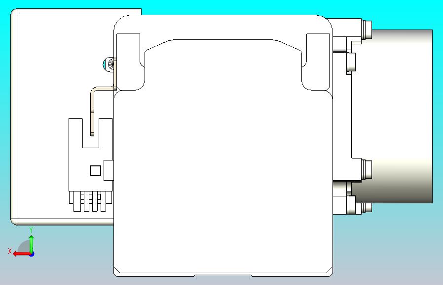 皮带直线轴半封闭可选导轨TPA-HNB-65S-90-L500-MR-Y-P10-N3