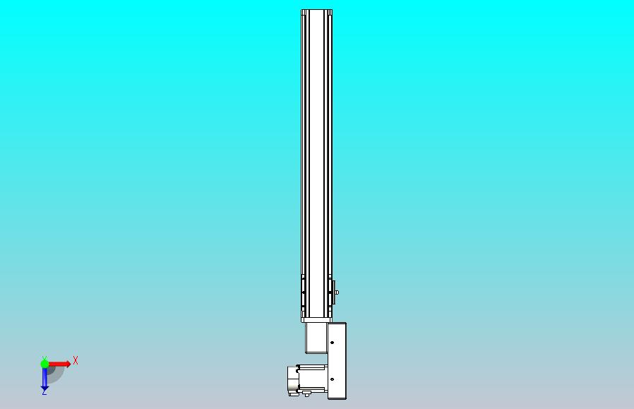 皮带直线轴半封闭可选导轨TPA-HNB-65S-90-L500-MR-Y-P10-N3