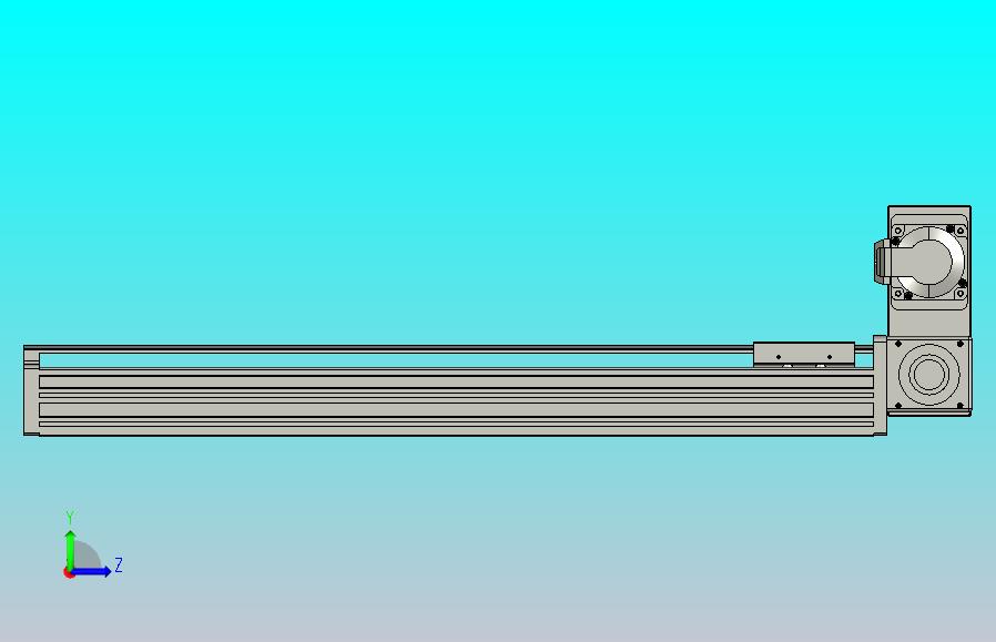 皮带直线轴半封闭可选导轨TPA-HNB-65S-90-L500-RU-C-P10-N3