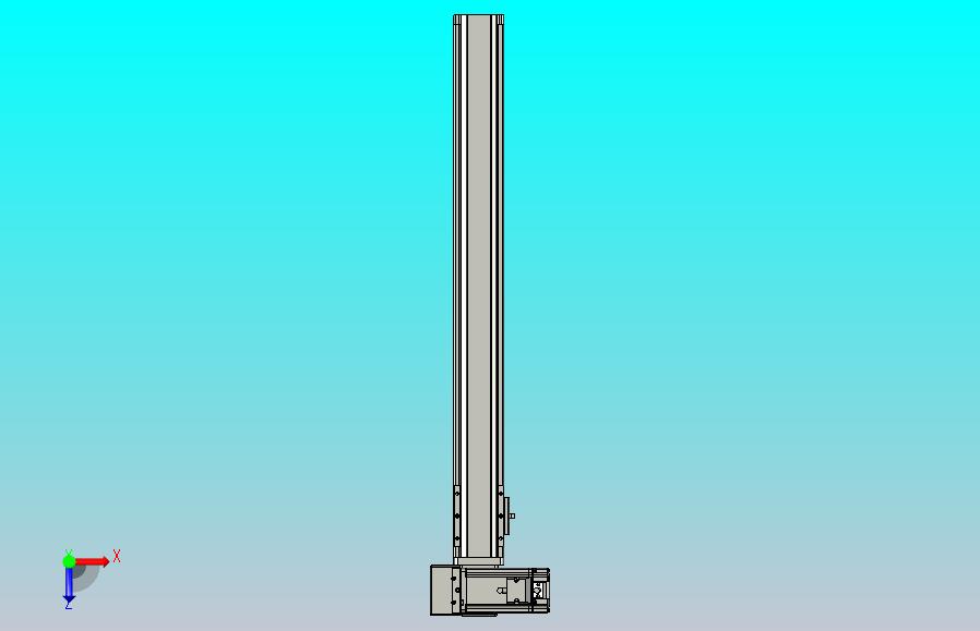 皮带直线轴半封闭可选导轨TPA-HNB-65S-90-L550-LU-Y-P10-N3