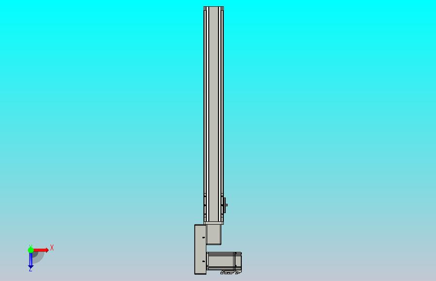皮带直线轴半封闭可选导轨TPA-HNB-65S-90-L550-ML-Y-P10-N3