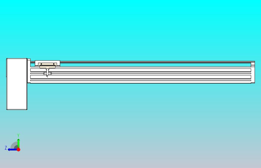 皮带直线轴半封闭可选导轨TPA-HNB-65S-90-L550-RP-C-P20-N3