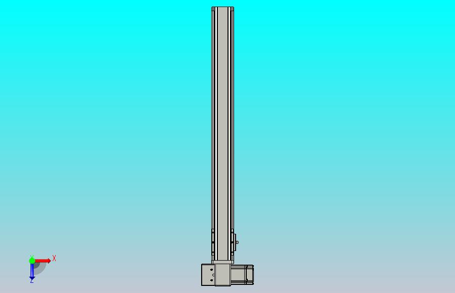 皮带直线轴半封闭可选导轨TPA-HNB-65S-90-L600-LP-Y-P10-N3