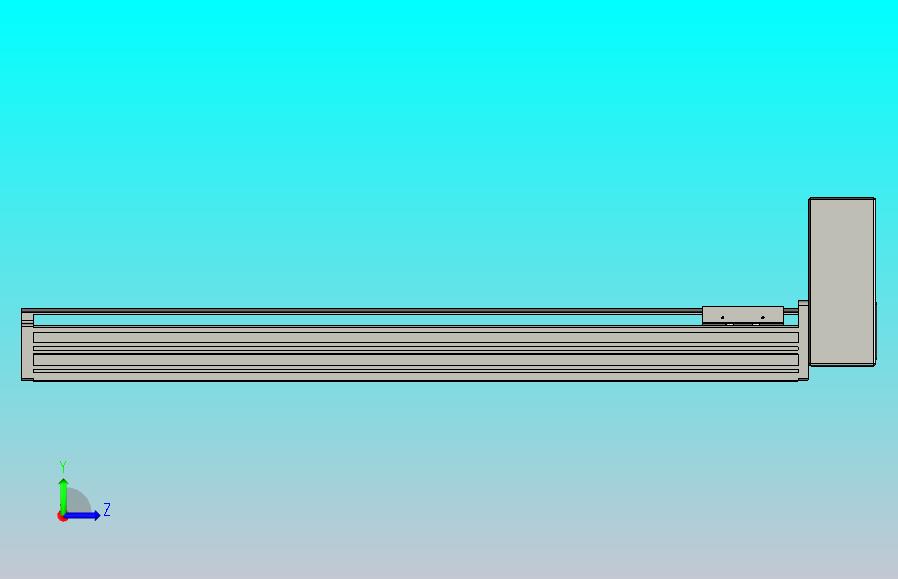 皮带直线轴半封闭可选导轨TPA-HNB-65S-90-L600-LU-C-P10-N3