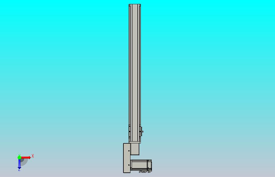 皮带直线轴半封闭可选导轨TPA-HNB-65S-90-L600-ML-Y-P10-N3