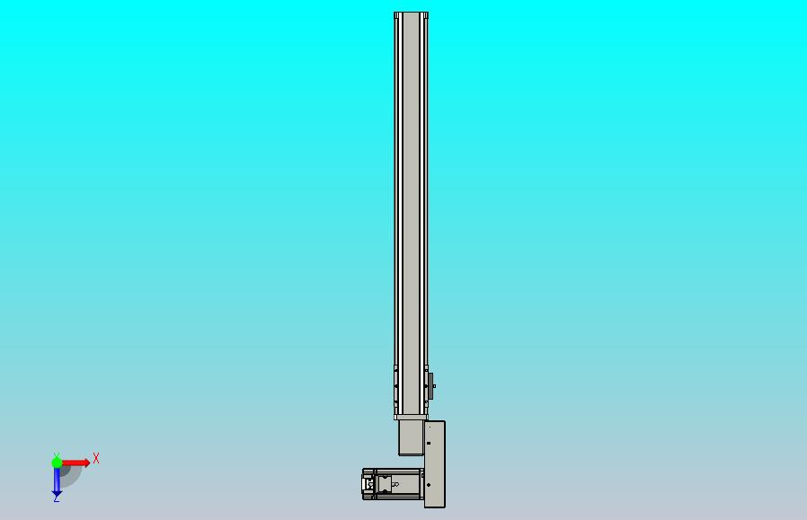 皮带直线轴半封闭可选导轨TPA-HNB-65S-90-L600-MR-Y-P10-N3
