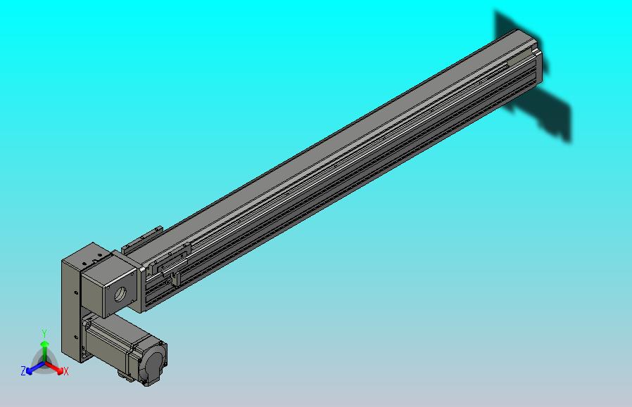 皮带直线轴半封闭可选导轨TPA-HNB-65S-90-L650-LP-C-P10-N3