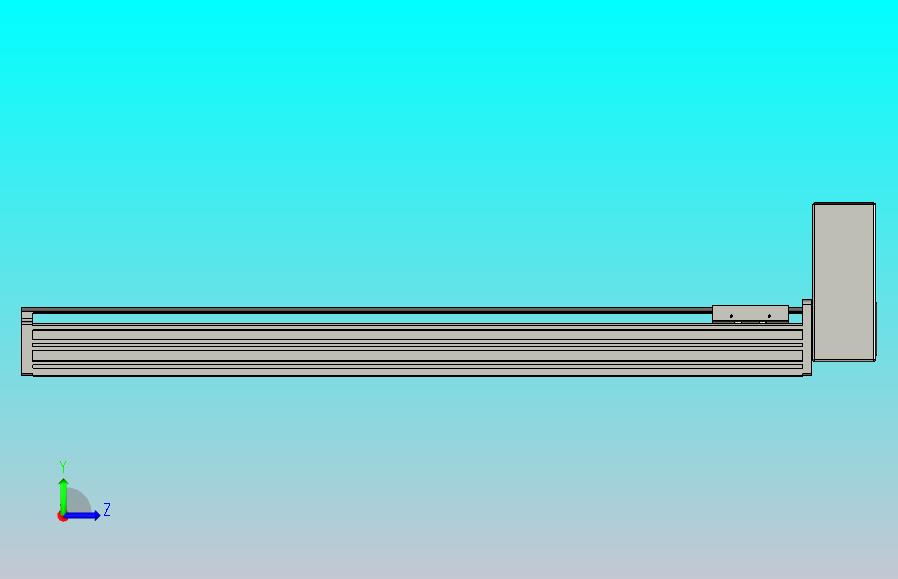 皮带直线轴半封闭可选导轨TPA-HNB-65S-90-L650-LU-C-P10-N3