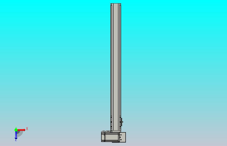 皮带直线轴半封闭可选导轨TPA-HNB-65S-90-L650-RU-C-P10-N3