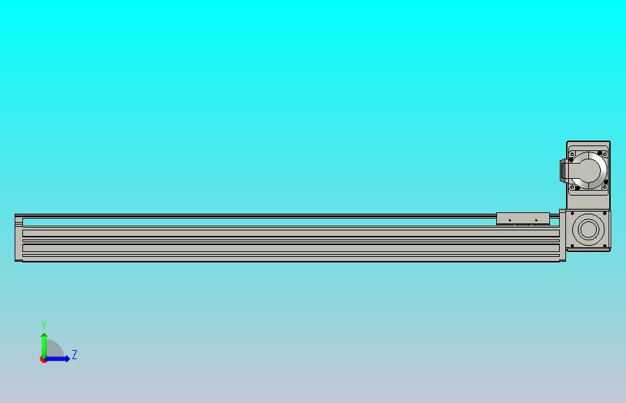 皮带直线轴半封闭可选导轨TPA-HNB-65S-90-L650-RU-Y-P10-N3