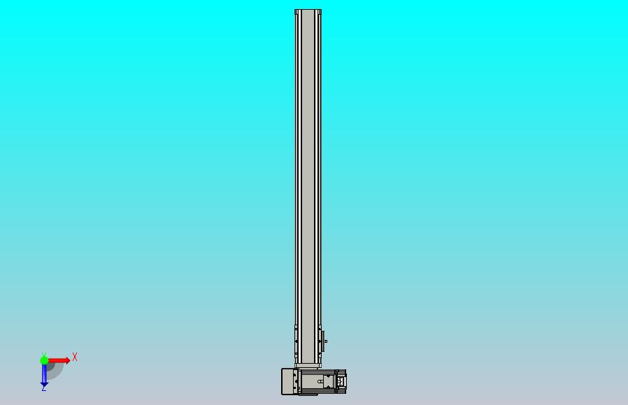 皮带直线轴半封闭可选导轨TPA-HNB-65S-90-L700-LU-Y-P10-N3