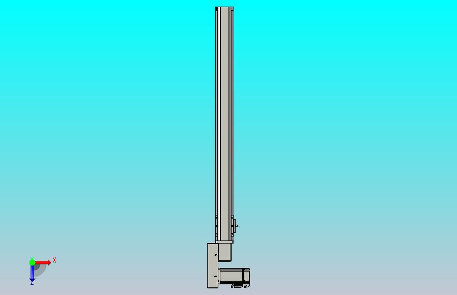 皮带直线轴半封闭可选导轨TPA-HNB-65S-90-L700-ML-Y-P10-N3