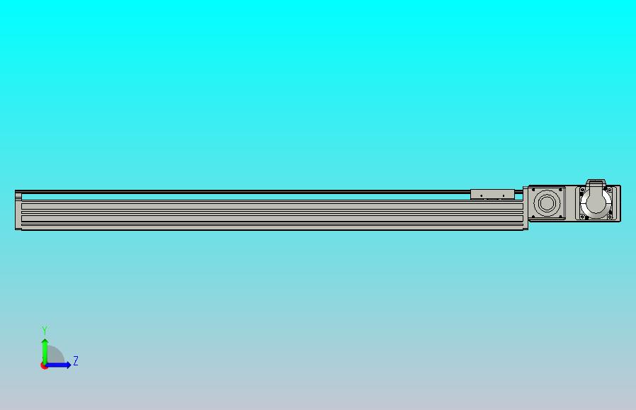 皮带直线轴半封闭可选导轨TPA-HNB-65S-90-L750-MR-Y-P10-N3